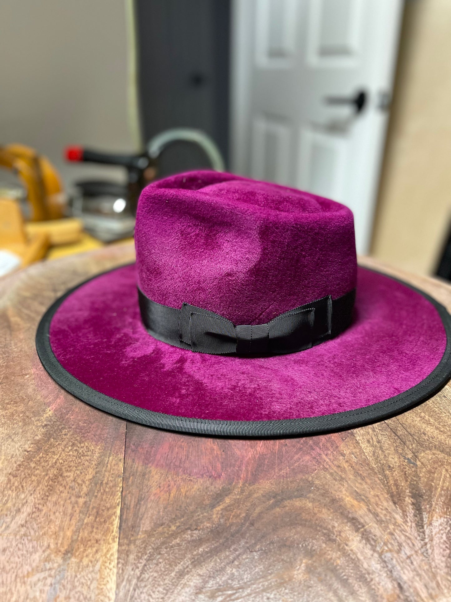 Electric Burgundy Velour